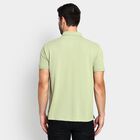 Men's Collared Half Sleeves T-Shirt , हल्का हरा, small image number null