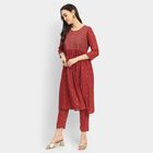 Ladies' Ethnic Set, लाल, small image number null