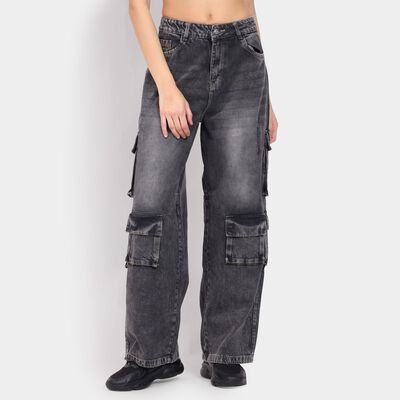Ladies' 100% Cotton Jeans 