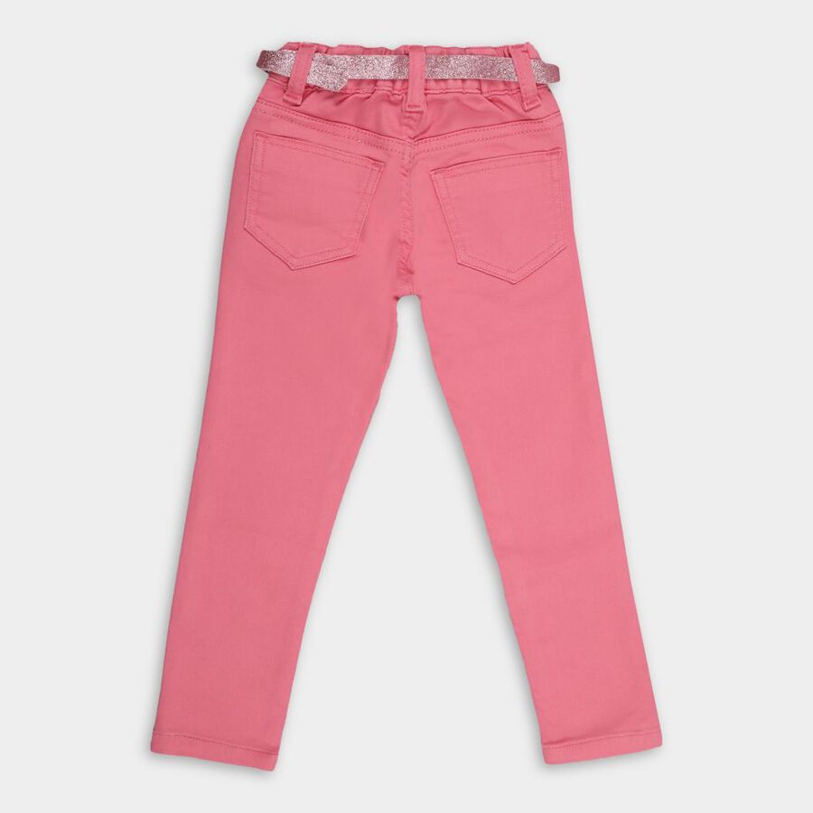 Girls' Jeans, Light Pink, large image number null