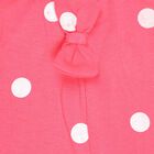 Girls Cotton Skirt, Pink, small image number null