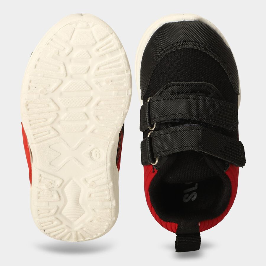 Boys' Shoes, काला, large