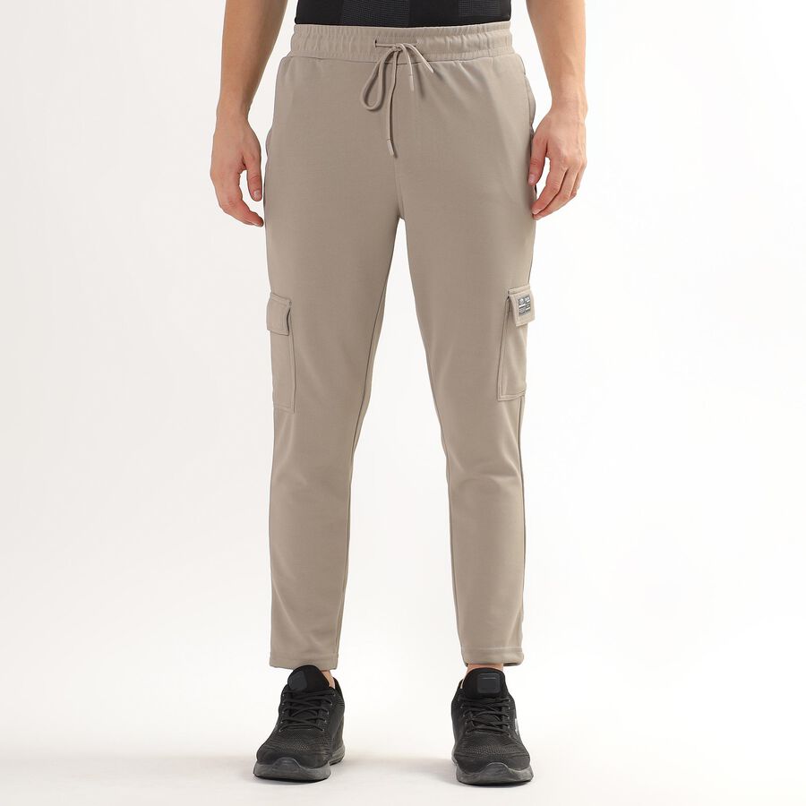 Men's Cross Pocket Jogger , Beige, large image number null