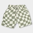 Infants' 100% Cotton Half Pant , ओलिव, small image number null