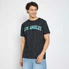 Men's 100% Cotton Round Neck Half Sleeves T-Shirt , Black, small
