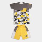 Boys' Knit Baba Suit , Charcoal, small image number null