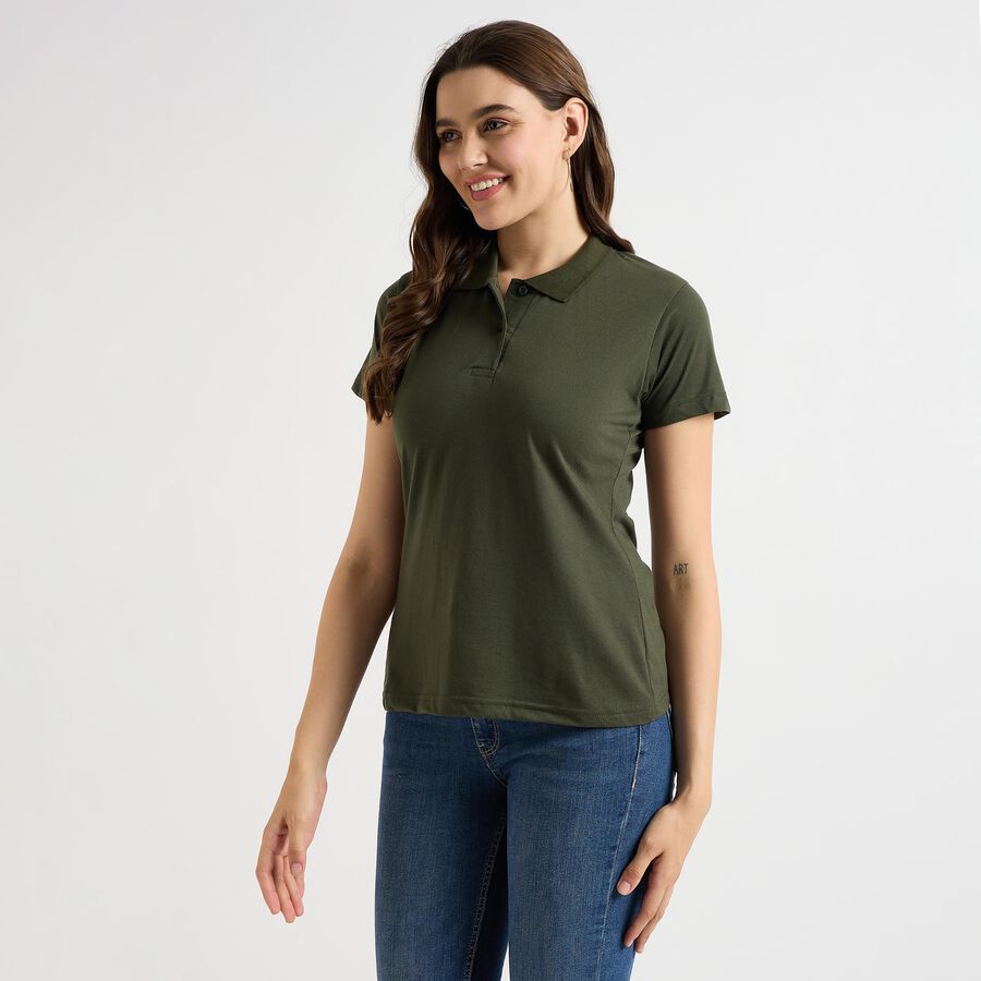Ladies' Polo Shirt, ओलिव, large image number null