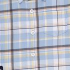 Boys' Light Blue Cotton Half Sleeve Classic Collar Casual Shirt, हल्का नीला, small