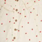 Infants' 100% Cotton Shirt , Off White, small image number null
