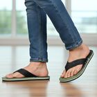 Men's Slipper, ओलिव, small