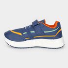 Boys' Blue Velcro Strap Sneakers, नीला, small