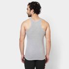Sleeveless Gym T-Shirt, Melange Light Grey, small image number null