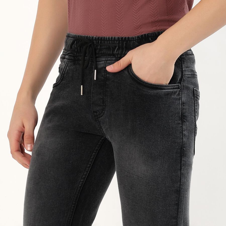 Men's Slim Fit Jeans, Dark Grey, large image number null