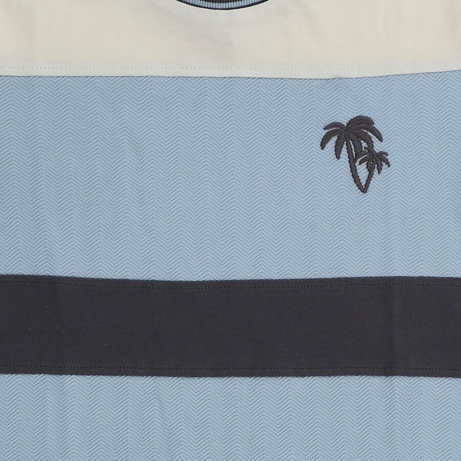 Boys' Half Sleeves T-Shirt, Charcoal, large image number null