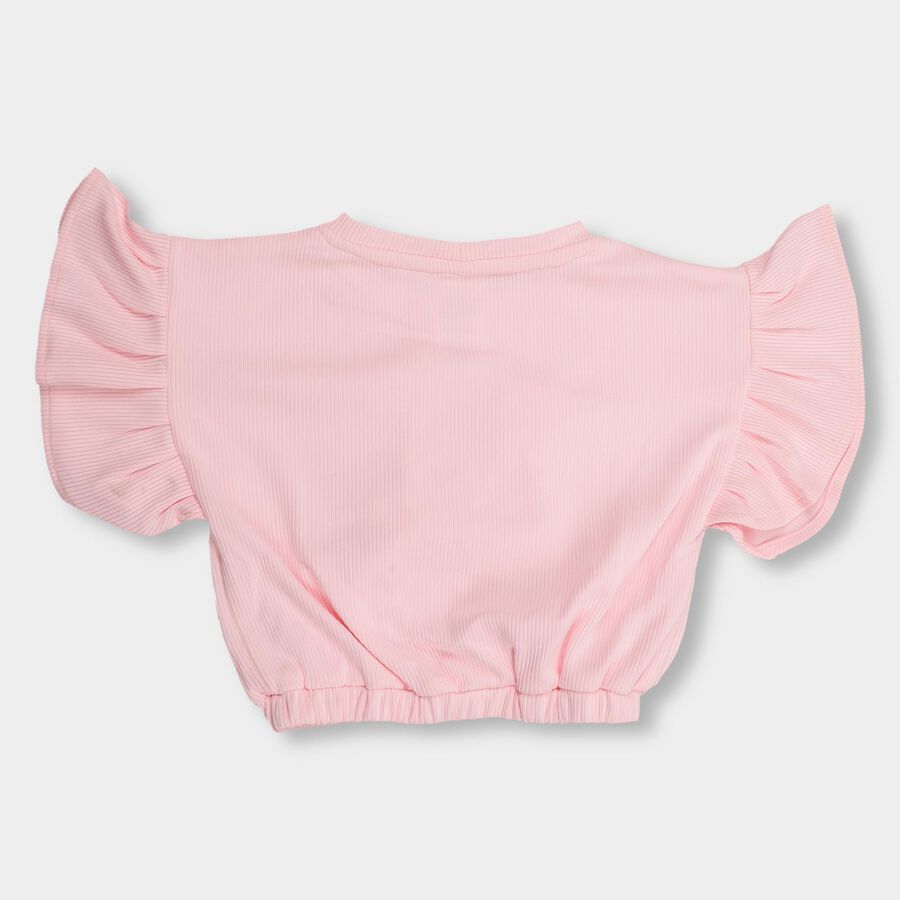 Girls' T-Shirt , गुलाबी, large image number null