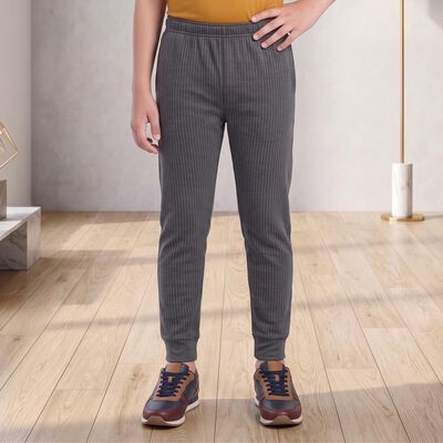 Girls Mid Blue Long Johns Thermal