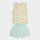 Infants' 100% Cotton Short Set , Yellow, small image number null