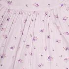Infant Girls' 100% Cotton Frock, लाइलेक, small image number null