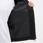 Men's Jet Black Hooded Casual Jacket, काला, small image number null