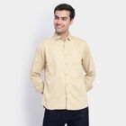 Cotton Solid Casual Shirt, Beige, small image number null