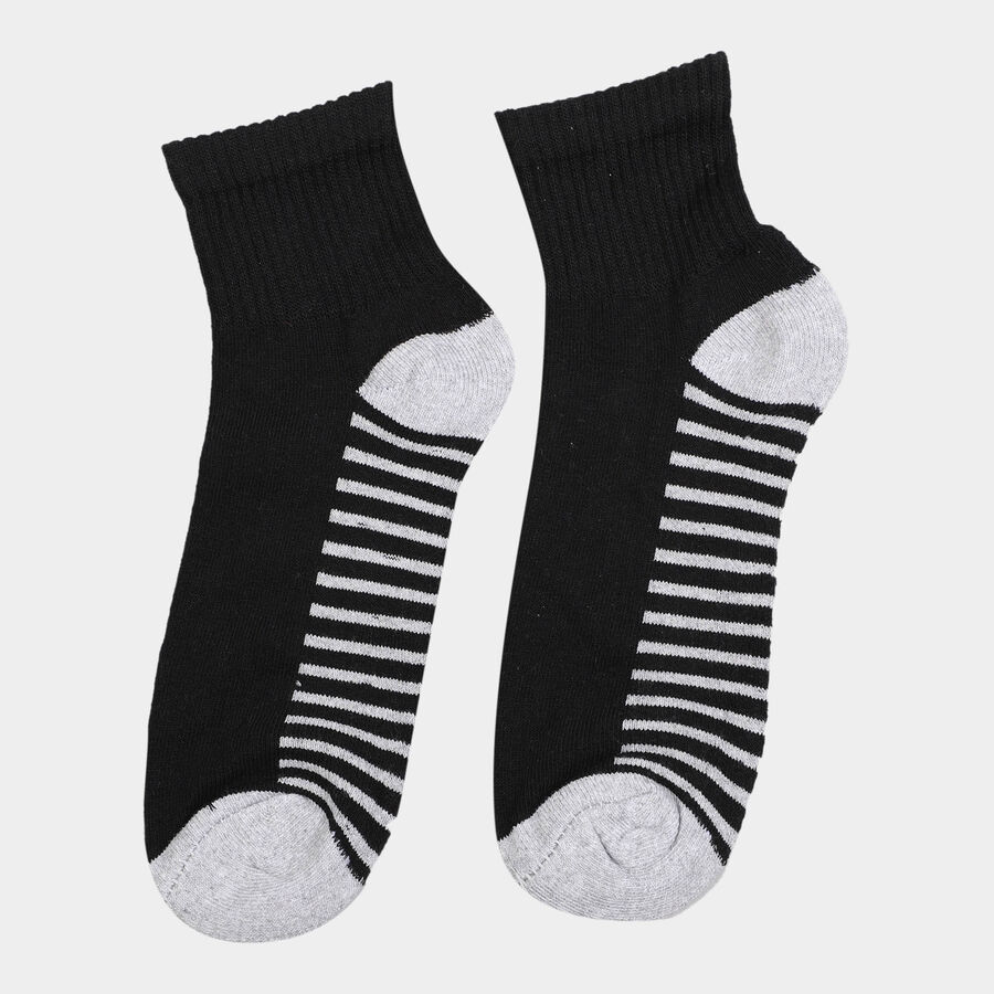 Stripes Sports Socks, Off White, large image number null