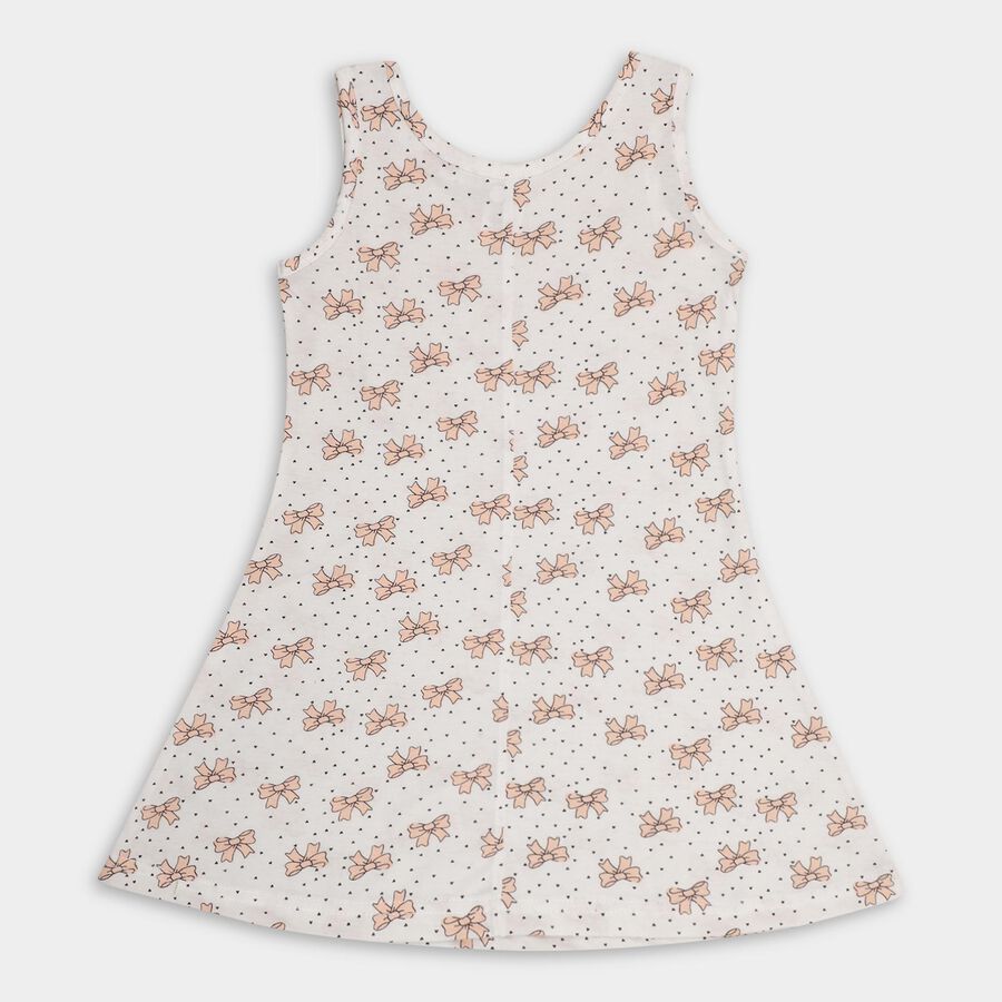 Girls' Frock, ऑफ व्हाइट, large image number null
