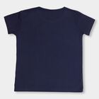 Girls' T-Shirt , नेवी ब्लू, small image number null