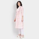 Ladies' 100% Cotton Kurta , Pink, small image number null