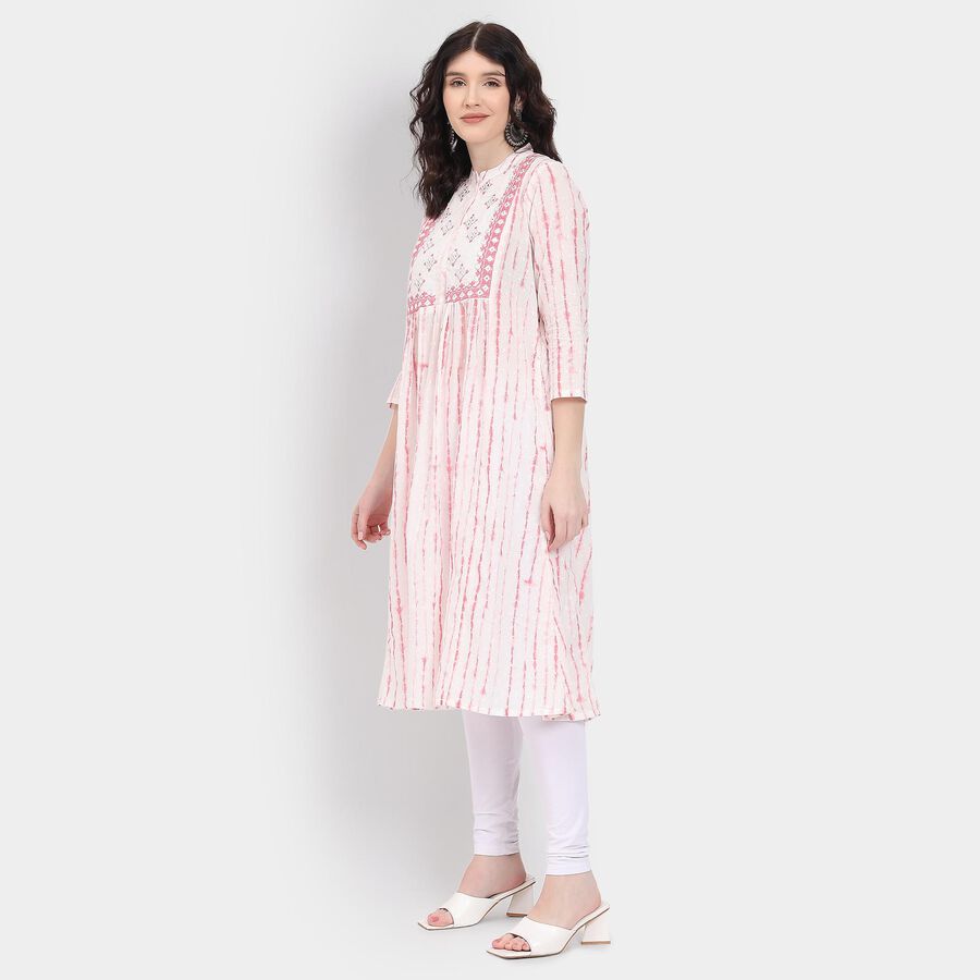Ladies' 100% Cotton Kurta , Pink, large image number null