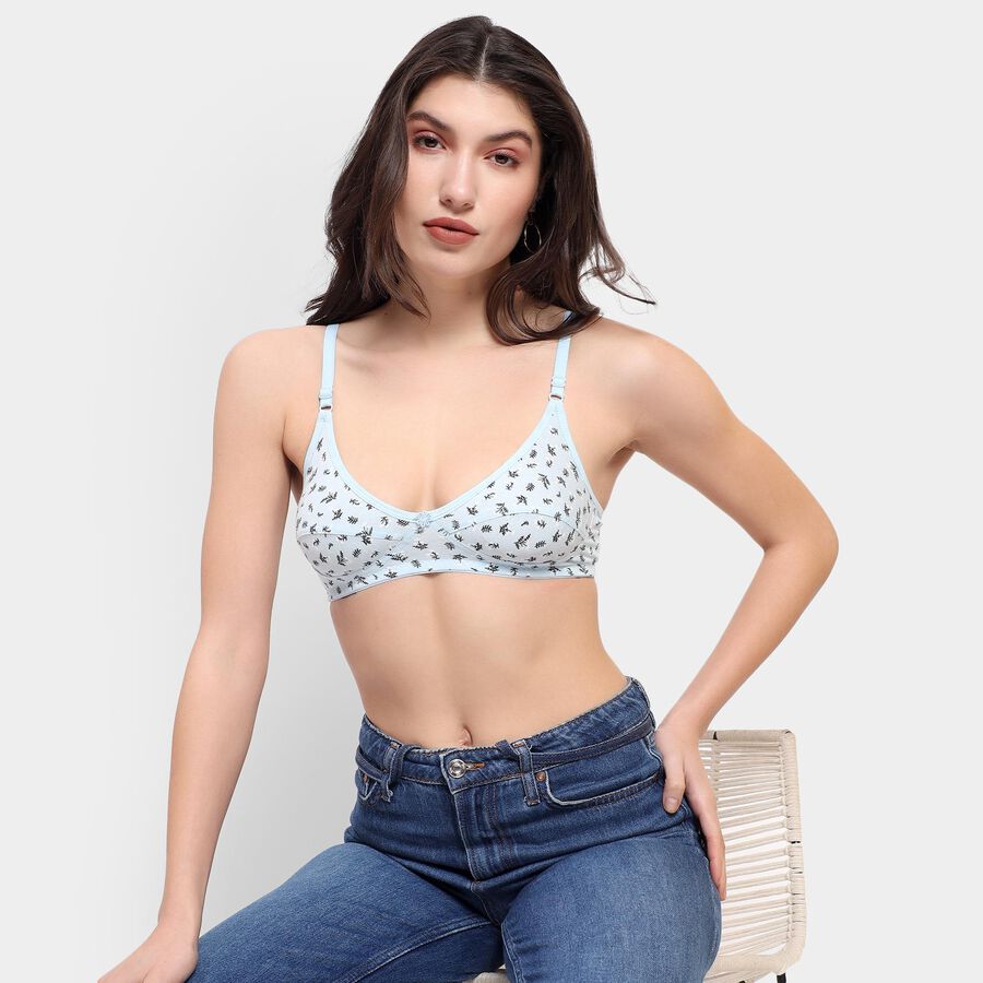 Ladies' Bra, Light Blue, large image number null
