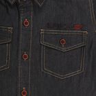 Boys Dark Charcoal Grey Classic Casual Shirt, Dark Grey, small image number null