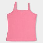 Girls' 100% Cotton Vest (Pack of 2), Pink, small image number null