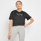 Ladies'  Crop  Top, Black, small image number null