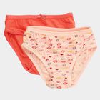Girls' Panty, Coral, small