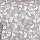 Men's 100% Cotton Round Neck Half Sleeves T-Shirt, Dark Grey, small image number null