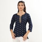 Ladies' Kurti, Navy Blue, small image number null
