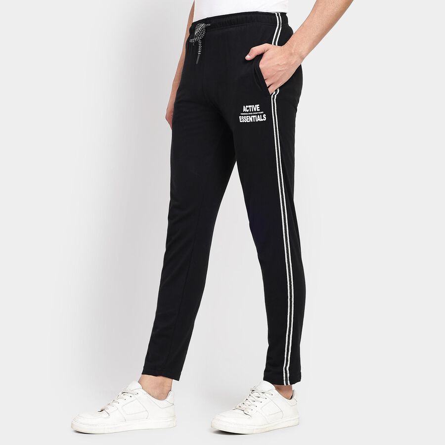 Men's Track Pants, काला, large image number null