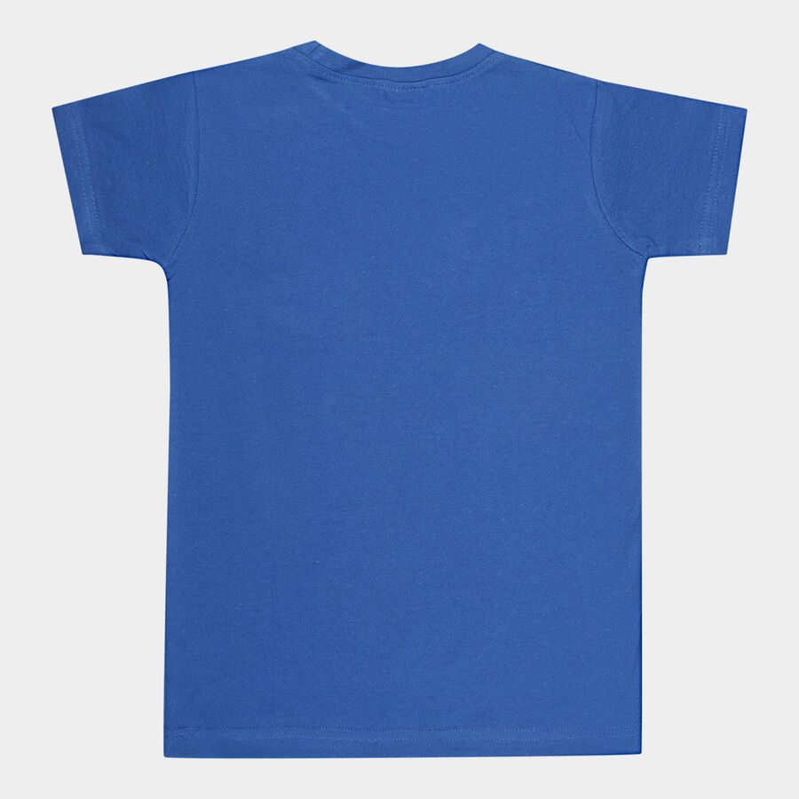 बॉयज़ टी-शर्ट, रॉयल ब्लू, large image number null