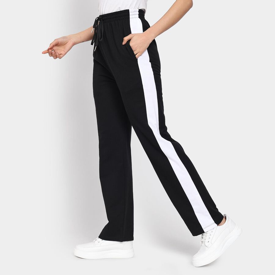 Ladies' Track Pants , काला, large image number null