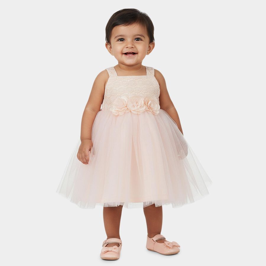 Infants' Pink Frock, Light Pink, large