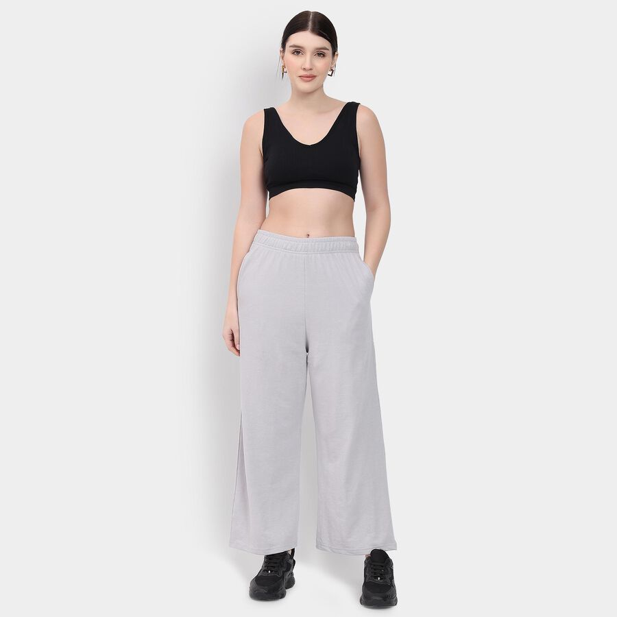 Ladies' Track Pants, Light Grey, large