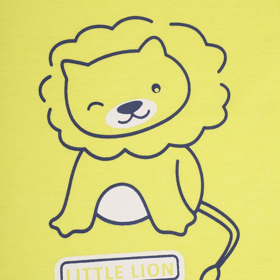 Infant Boys' 100% Cotton Baba Suit , Yellow, large