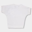 Girls' T-Shirt, सफ़ेद, small