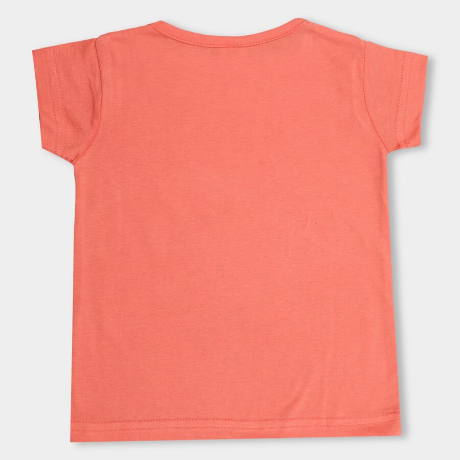 Girls' T-Shirt , मूँगा (कोरल), large image number null