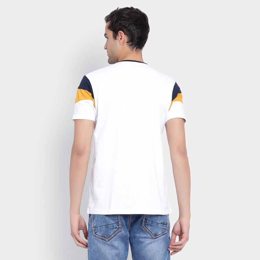Henley T-Shirt, White, large image number null