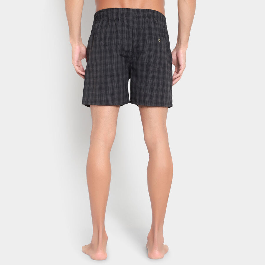Checks Boxers, Dark Grey, large image number null