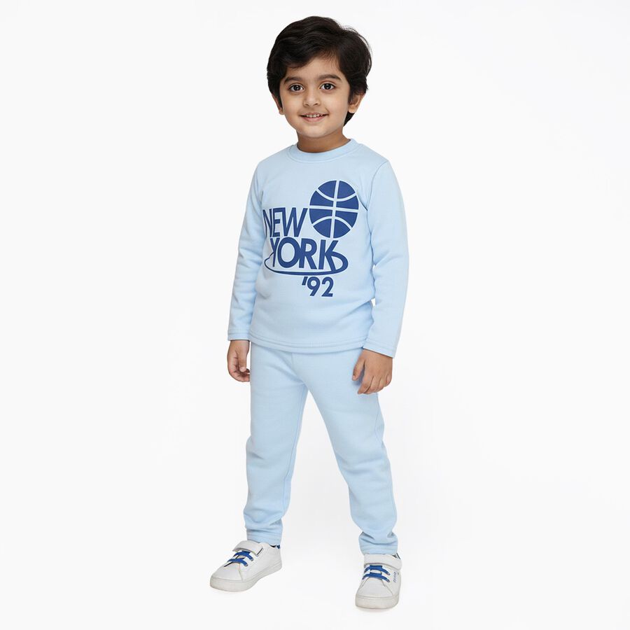 Boys' Baba Suit, Light Blue, large image number null