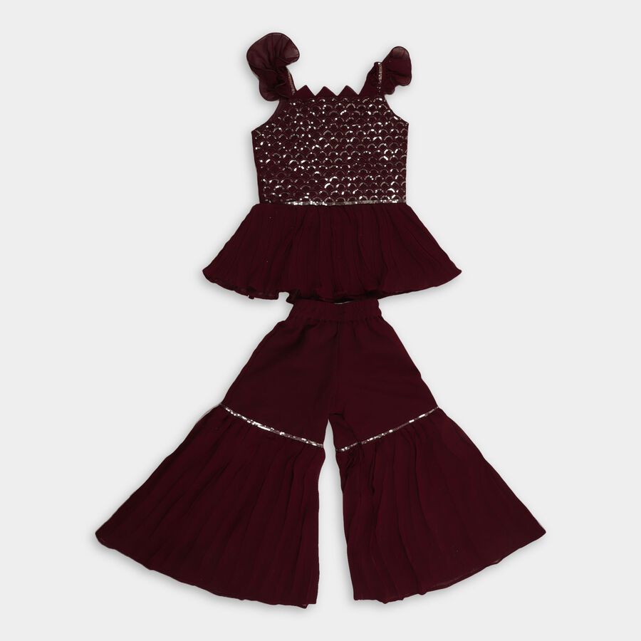 Girls' Fusion Set, वाइन, large image number null