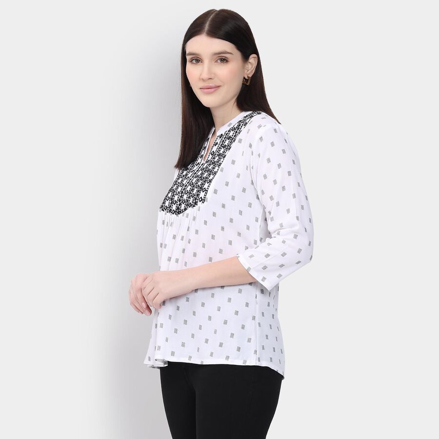 Ladies' Kurta , Off White, large image number null