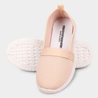 Women's Soft Peach Slip-On Casual Shoes, Peach, small